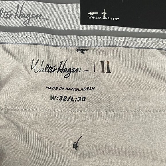 Walter Hagen Perfect 11 Black Dress Pants – Straight Fit – 32x30 – NWT - Picture 5 of 6